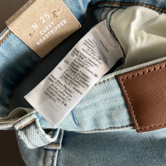 NWT Curvy Roadtripper Authentic Jeans in Cadwell Wash MD665 Size 25 - Picture 13 of 16